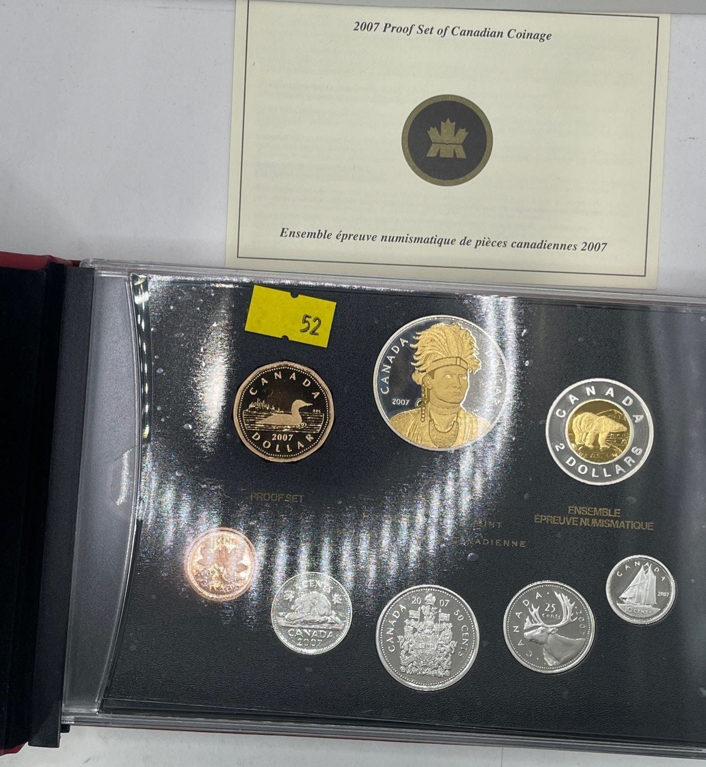 2007 Canadian Coin Specimen Set