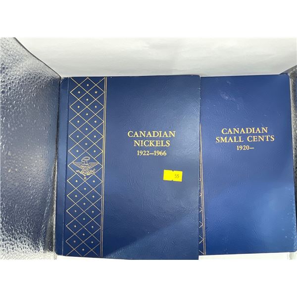Collector's Book of Canadian Nickels 1922-1966 Pennies 1920-1969