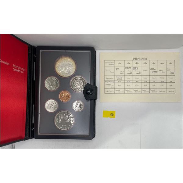 1980 Canadian Double Dollar Set 23.33g 50% Silver