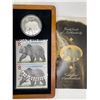 Image 2 : 2004 The Great Grizzly $8 Limited Edition Stamp & Coin Set 28g 99.99% Silver