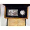Image 1 : 2008 Royal Canadian Mint 100th Anniversary Coin & Stamp Set 50 cent coin 11.62g 92.5% Silver
