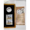 Image 2 : 2006 Sable Island Horse & Foal Limited Edition Stamp & Coin Set 28g 99.99% Silver