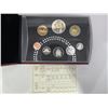 Image 1 : 2005 Canadian Silver Proof Set Proof Dollar 99.99% Silver Other Coins 92.5% Silver
