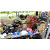 Image 3 : SHELF OF ASSORTED HARDWARE INCLUDING LEAK SEALANT, PERMA WRAP, STEEL STRAPPING, & MORE