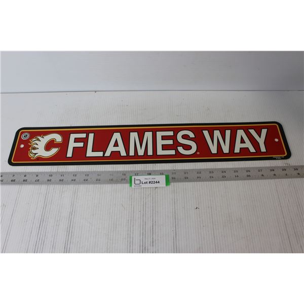 Calgary Flames Sign