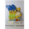 Image 1 : (3) Simpsons Cardboard Cutouts