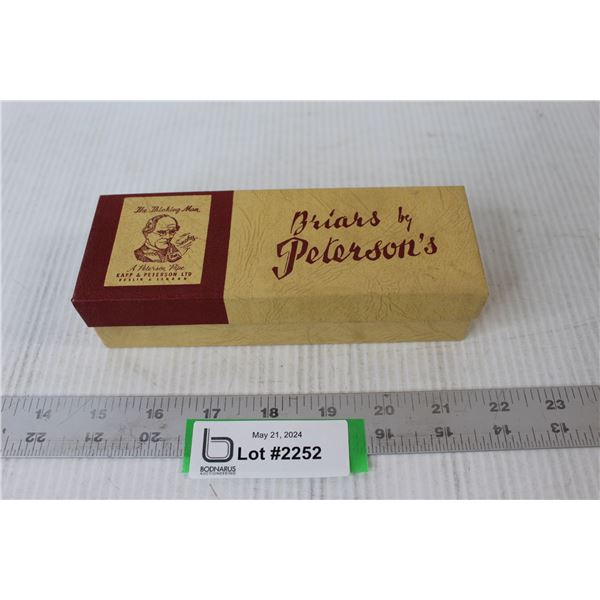 Tobacco Pipe With Bag In Original Box