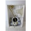 Image 4 : Porcelain Lamp Quartz Table Clock