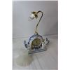 Image 6 : Porcelain Lamp Quartz Table Clock