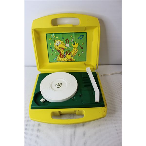 Sesame Street Portable Record Player