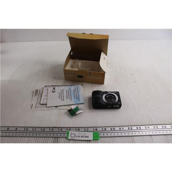 Canon Power Shot A1400 Camera - Works