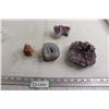Image 1 : Assorted Decorative Stones - Agate, Amethyst