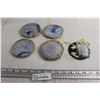 Image 1 : (4) Agate Coasters