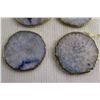 Image 2 : (4) Agate Coasters