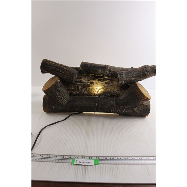 "Wood Log" Lamp - Works
