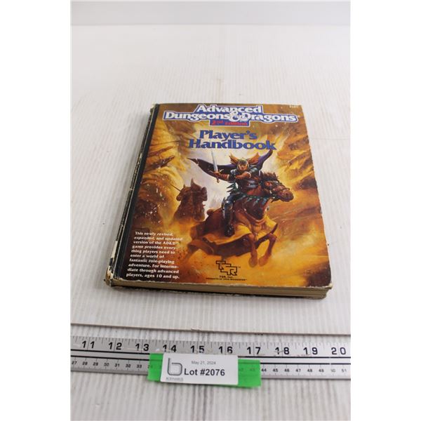 1989 Advanced Dungeons & Dragons 2nd Edition Player's Handbook