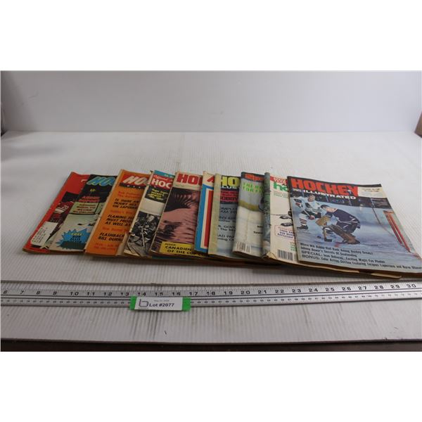 (10) Hockey Magazines - 1960/70's