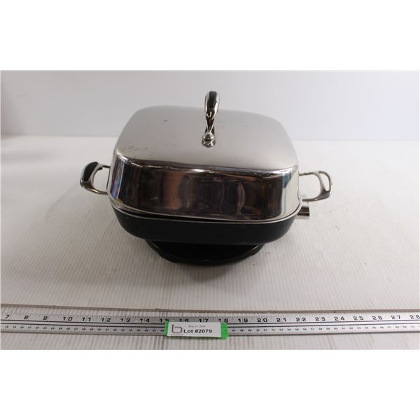 Electric Pan - Untested, Missing (1) Grip