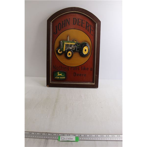 John Deere Wooden Sign - 15 2 3/4" x 23 3/4"