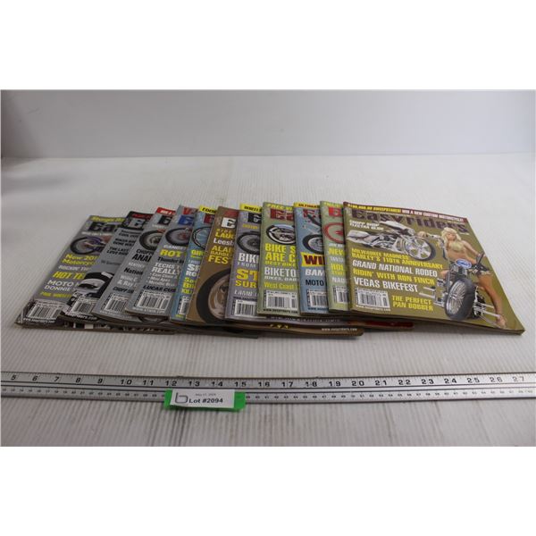 (11) Easyriders Magazines