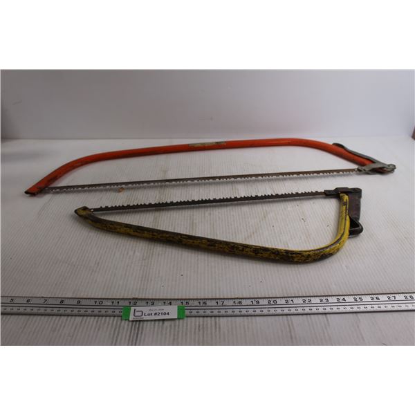 (2) Buck Saws