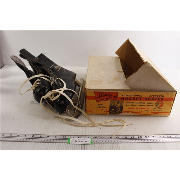 Bobby Hull Endorsed Skates in Original Box