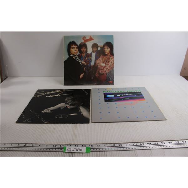 (3) Records - Smokie, Saskatoon Rocks, Rational Youth