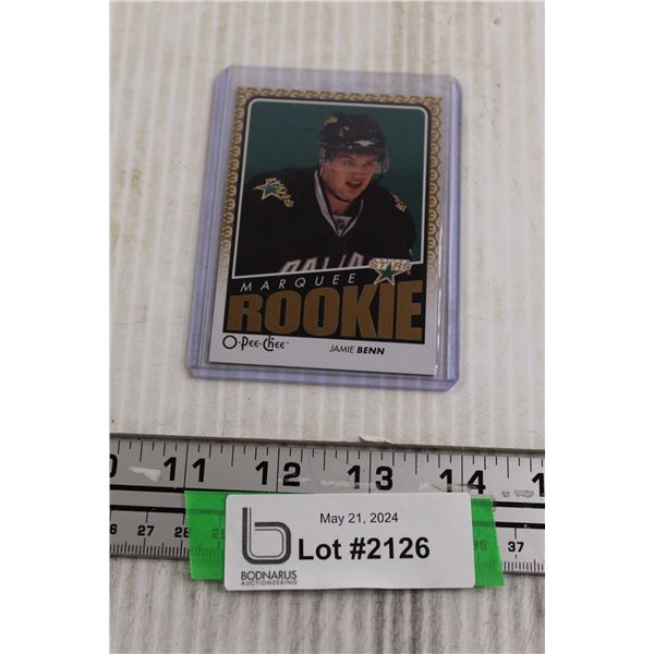 Jamie Benn Upper Deck Rookie Hockey Card