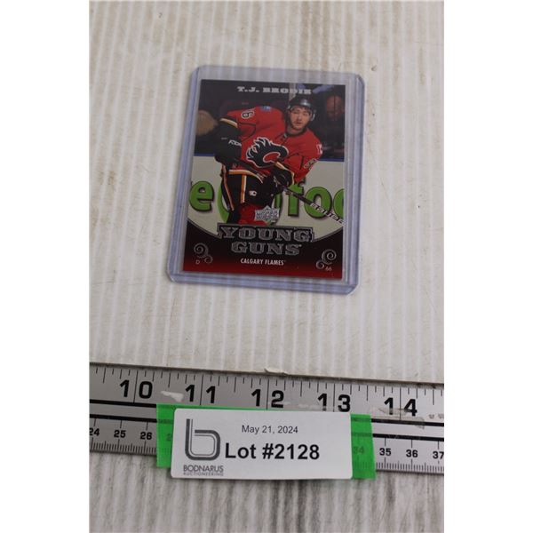 T.J. Brodie Young Guns Rookie Hockey Card