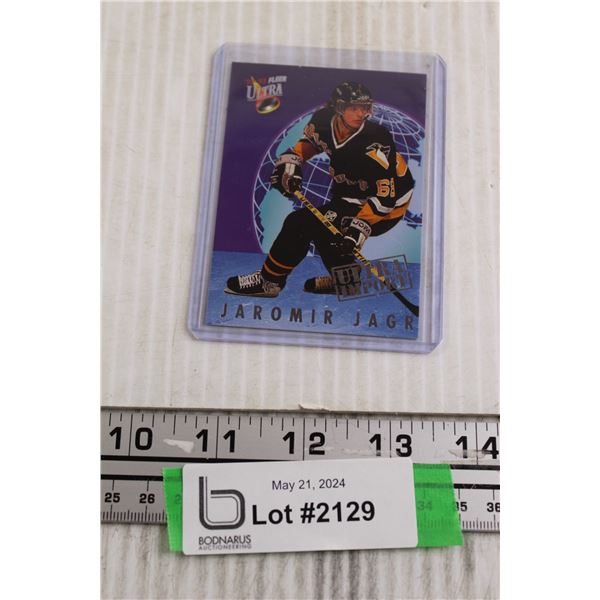 Jaromir Jagr Rare 1990s Insert Hockey Card