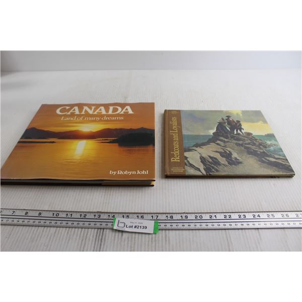 (2) Books - Canada, Redcoats and Loyalists