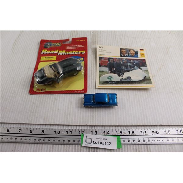 (2) Toy Cars - (1) Sealed