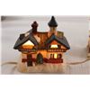 Image 2 : Light Up Christmas Decorative Houses with Decorations