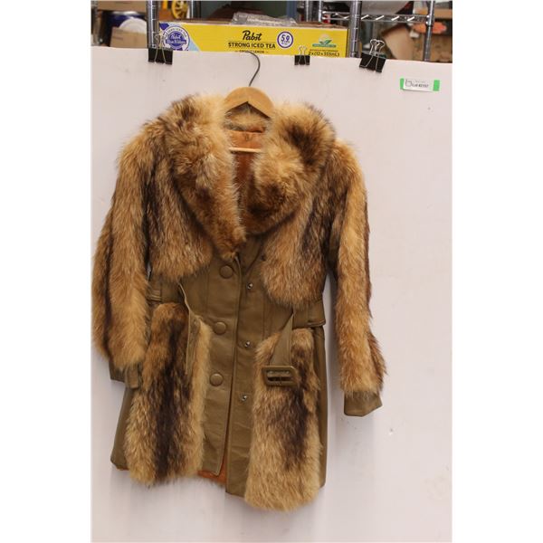 *Fox Fur Coat - Size Unknown