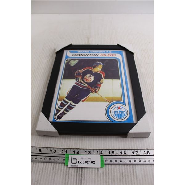 Wayne Gretzky Enlarged Rookie Card PRINT - 10" x 12 1/2"