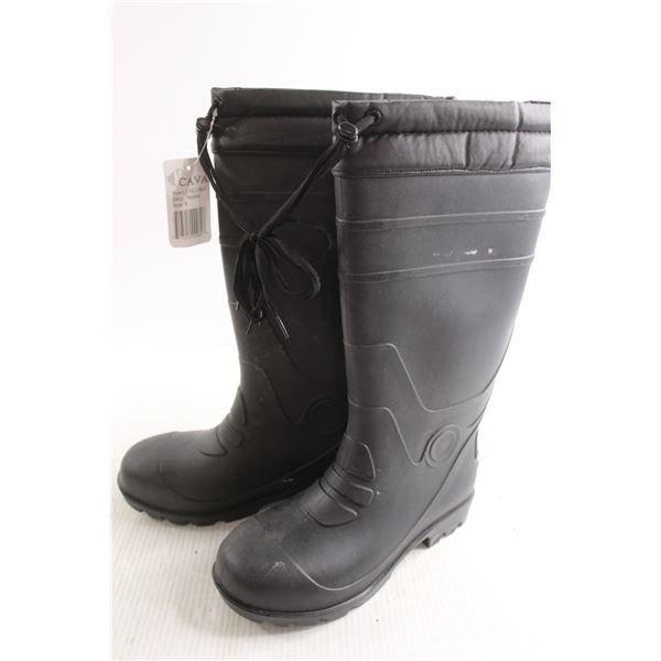 Cava Steel Toe Rubber Boots - Size 9