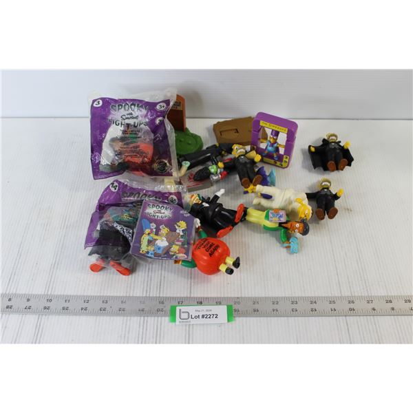 Collection of Simpsons Figurines