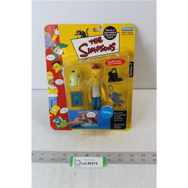 Simpson Cletus Figurine - New In Box