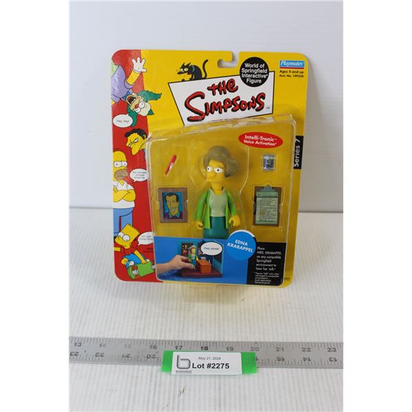 Simpsons Edna Krabappel Figurine - New In Box