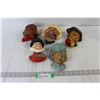 Image 1 : (5) Chalkware Heads