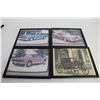 Image 1 : (4) Framed Vehicle Photos