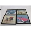 Image 1 : (4) Framed Vehicle Photos