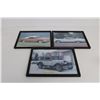 Image 1 : (3) Framed Vehicle Photos