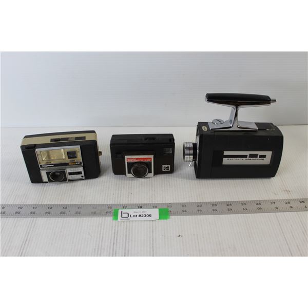 Keystone Camera, Kodak Instamatic Camera, Bell & Howell Super 8 Camera