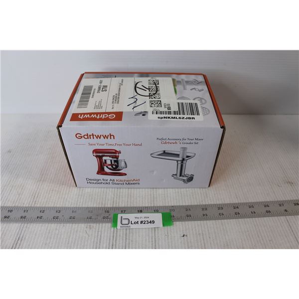 Food Grinder Attachment