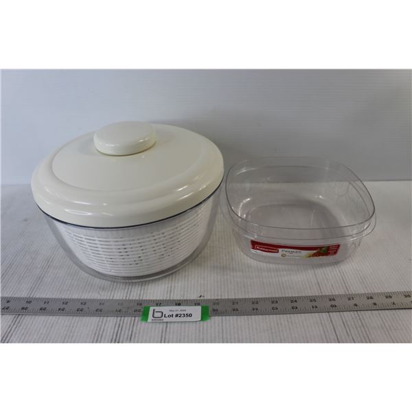 Salad Spinner, Rubbermaid Dish