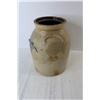 Image 3 : #2 Salt Glazed Stoneware Crock - Paris, Ontario - Chipped