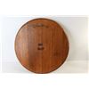 Image 4 : Round Wooden Tray on Turntable