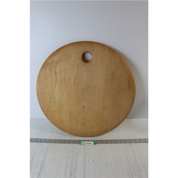 Round Wooden Tray