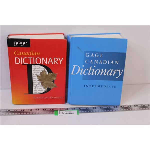 (2) Canadian Gage Dictionaries